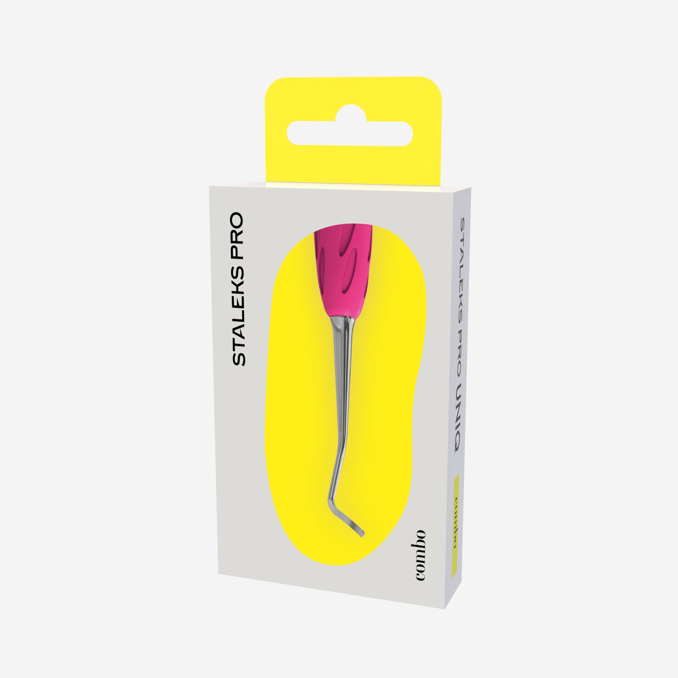 STALEKS UNIQ 31 Combo Parte funcional de la paleta (cureta, curvada a la izquierda)