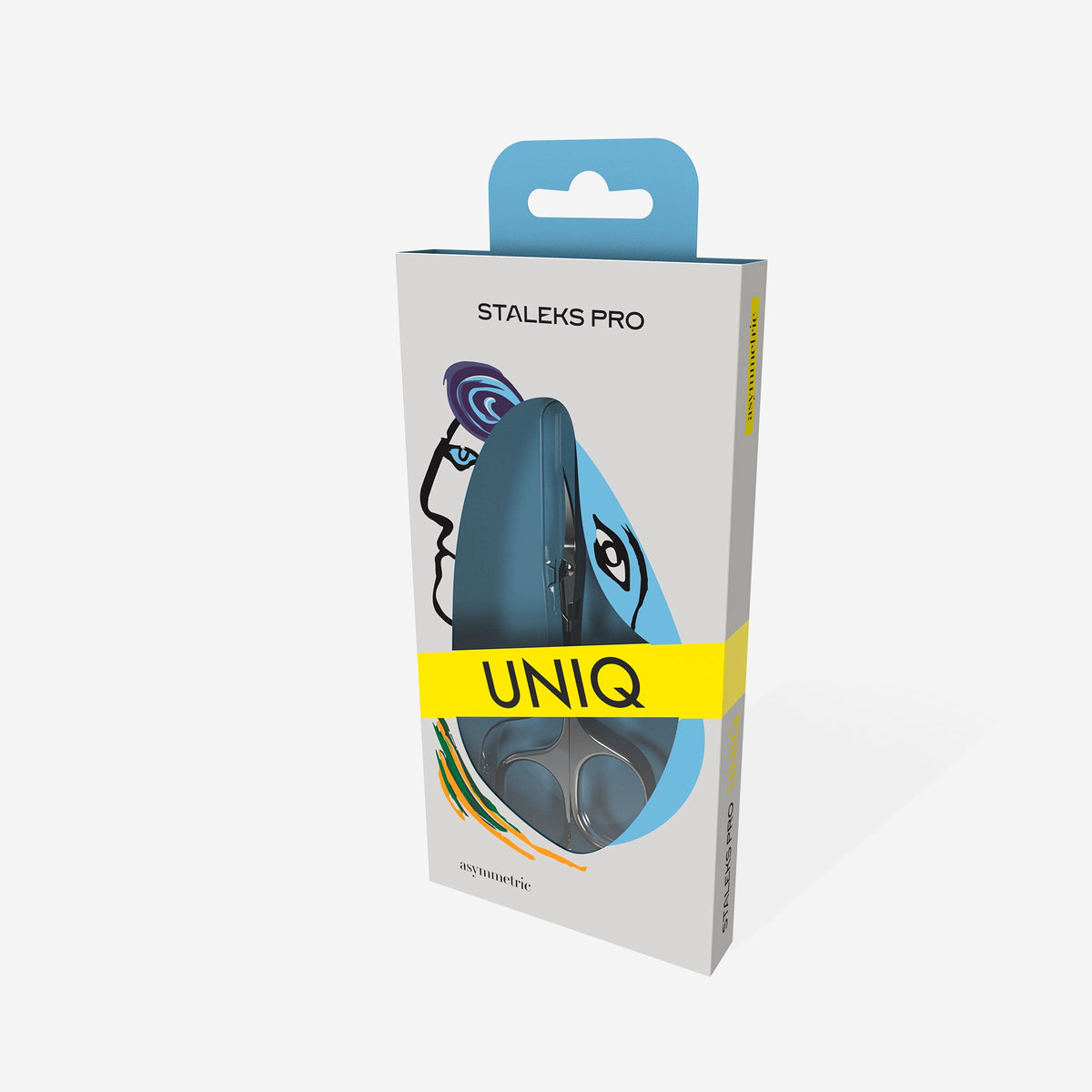 Kéo cắt da chuyên dụng thiết kế bất đối xứng UNIQ 20 LOẠI 4.