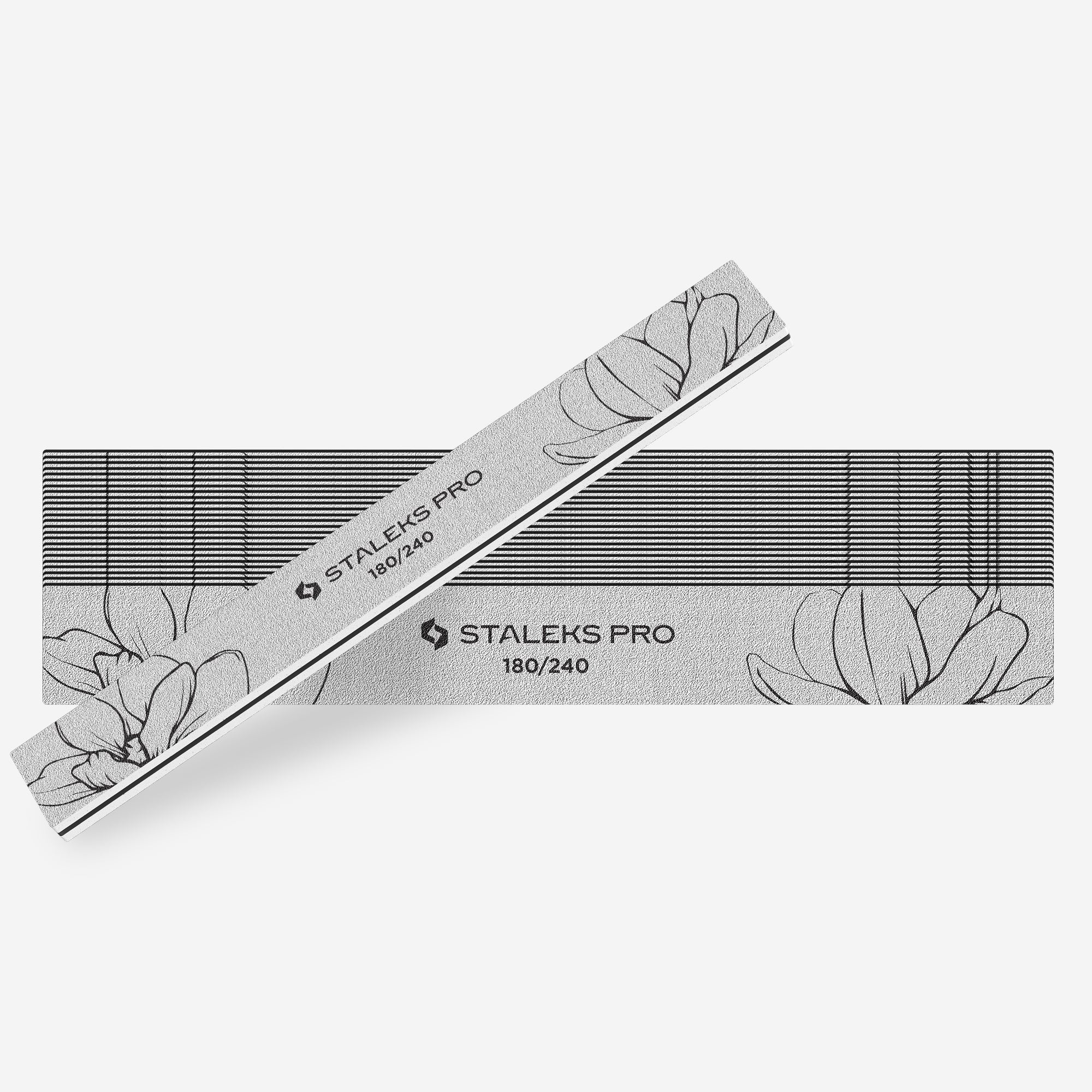 STALEKS EXPERT 20 Straight mineral nail file, 180/240 grit (25 pc)