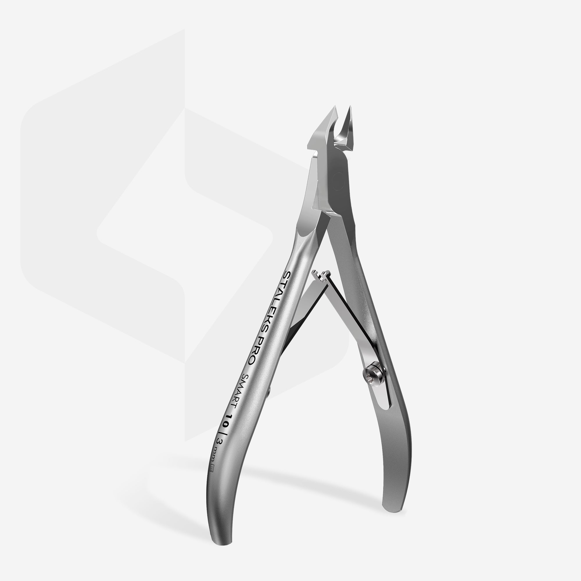 STALEKS SMART 10 Alicates profesionales para la piel, 3 mm