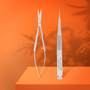 STALEKS EXPERT 90 TYPE 2 Professional micro scissors for eyebrows modeling