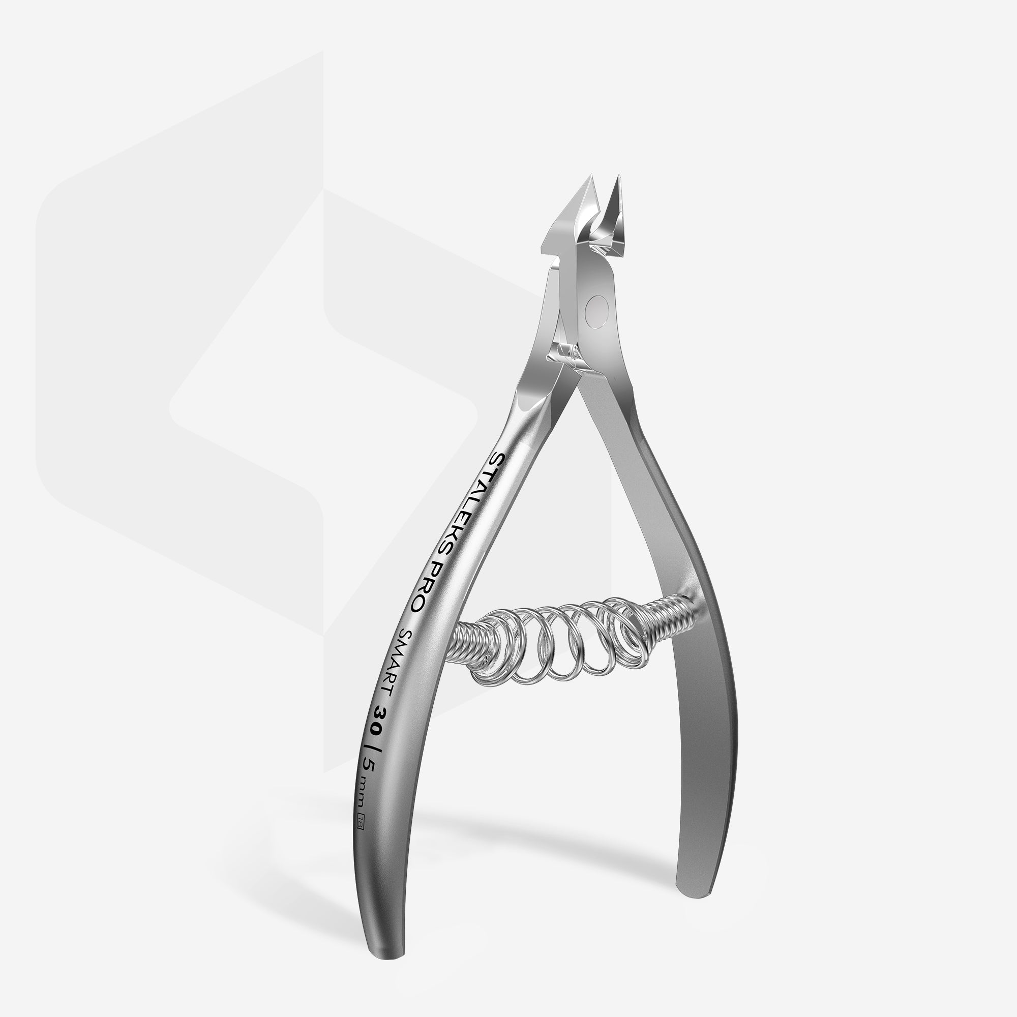 STALEKS SMART 30 Alicates profesionales para la piel, 5 mm