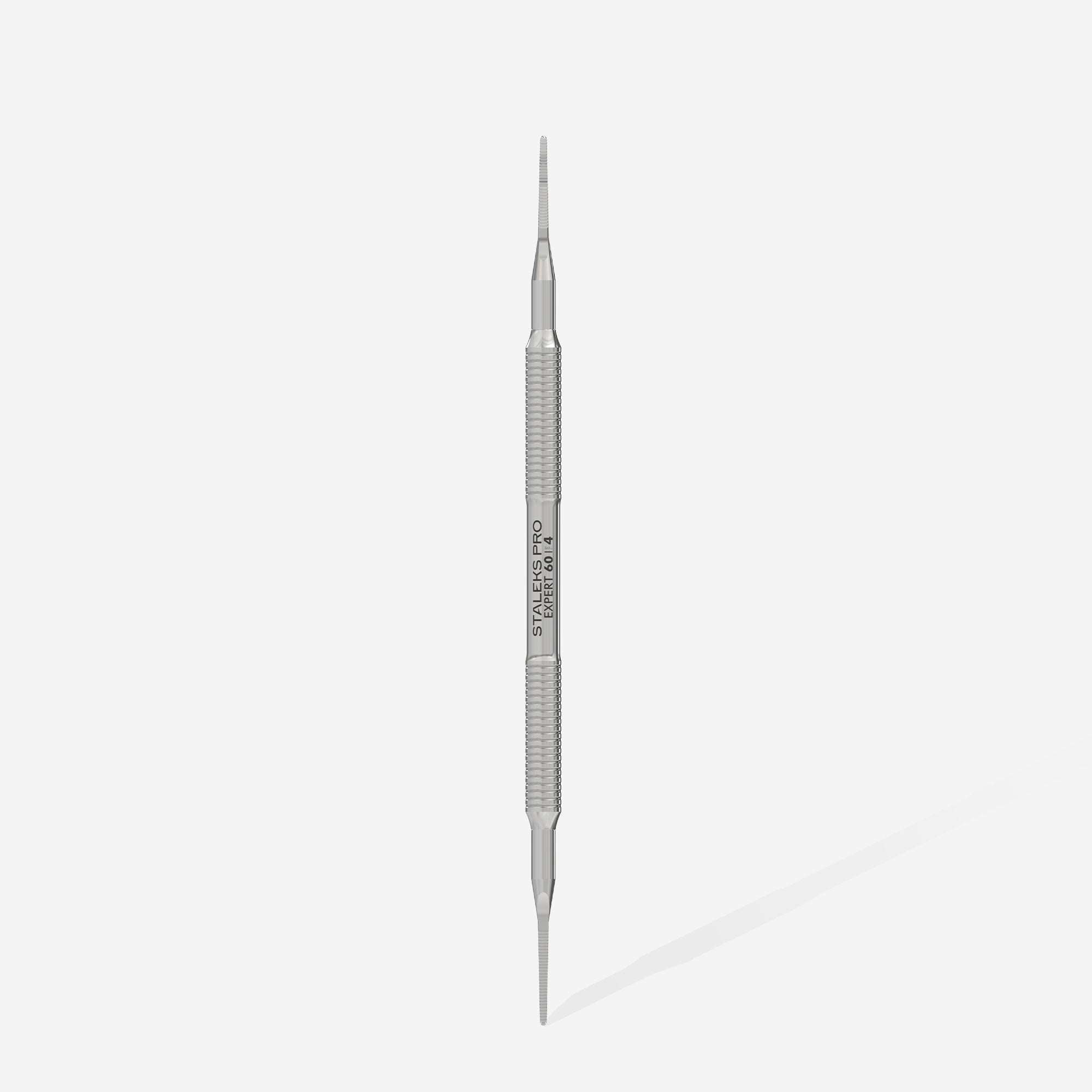 STALEKS EXPERT 60 TYPE 4 Straight narrow nail file and narrow file with a bent end
