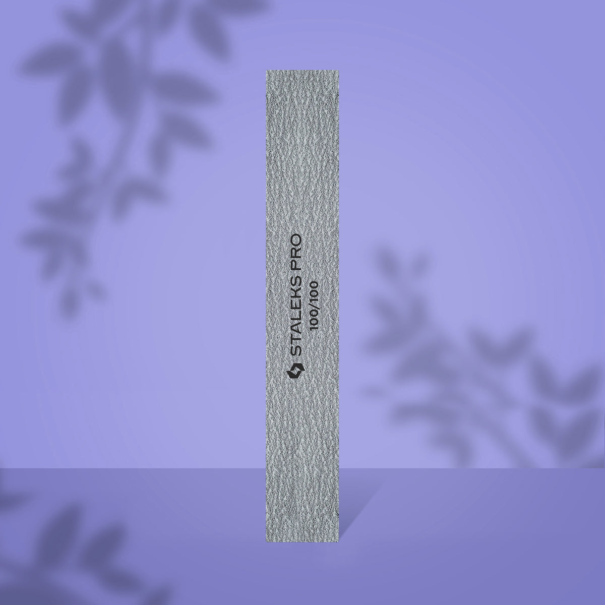 STALEKS Straight wide mineral nail file 100/100 grit (25 pcs)