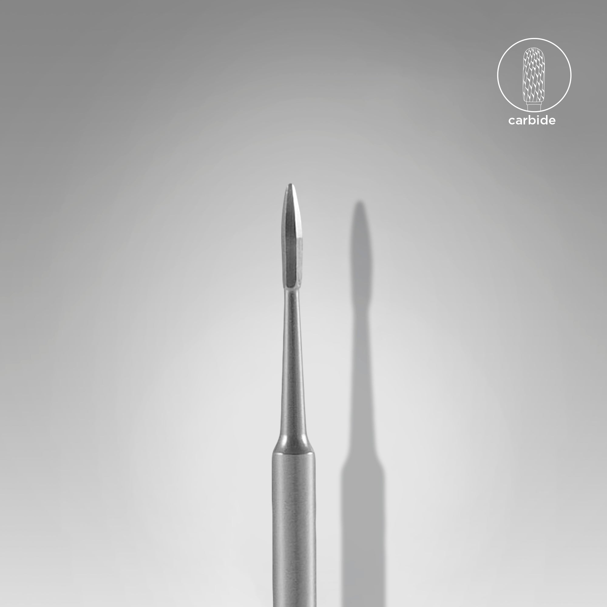 STALEKS EXPERT Carbide nail drill bit nail cleaner, head diameter 1,2 mm, working part 5,9 mm