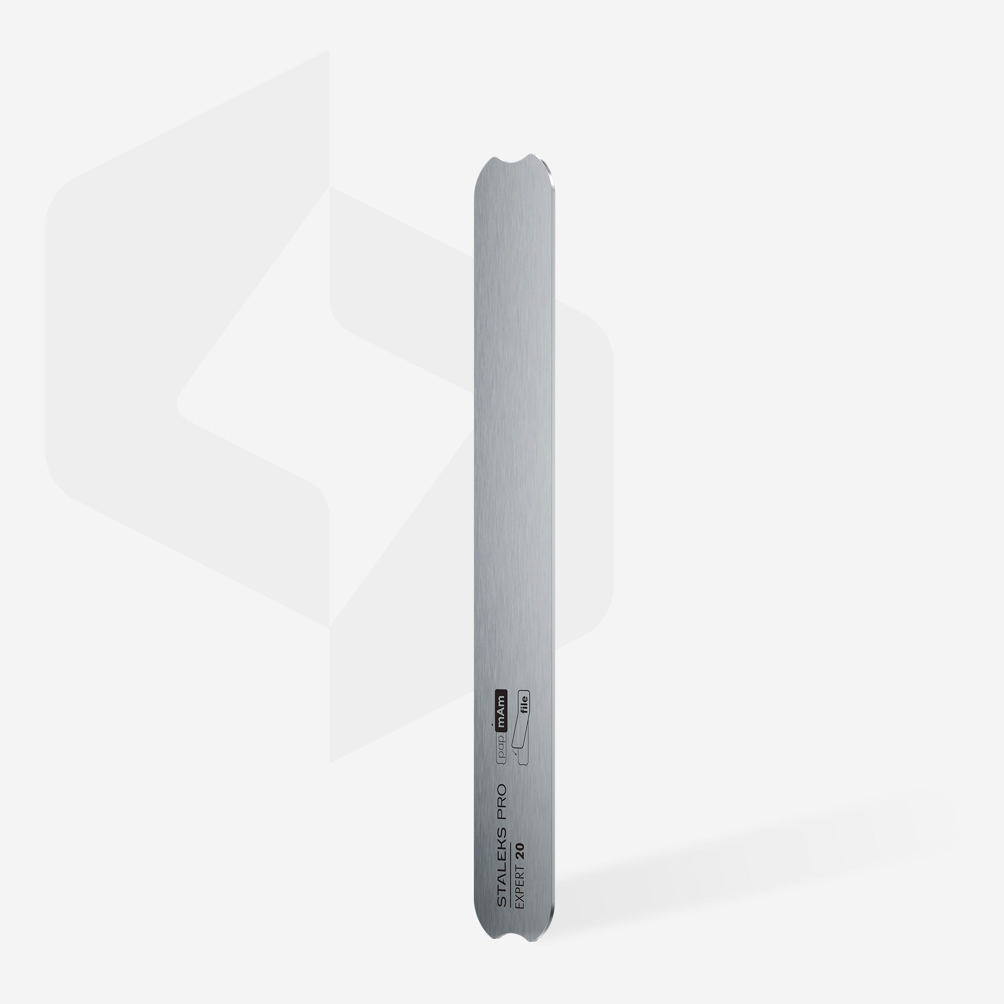 Straight metal base for nail file EXPERT 20