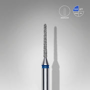 STALEKS EXPERT Fresa diamantada «aguja» azul, diámetro 1 mm, parte de trabajo 10 mm