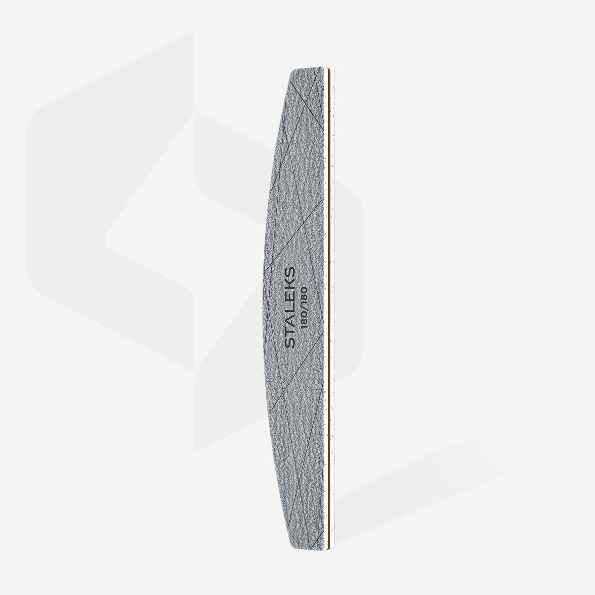 STALEKS SMART 40 Mineral nail file crescent 180/180 grit (25 pcs)