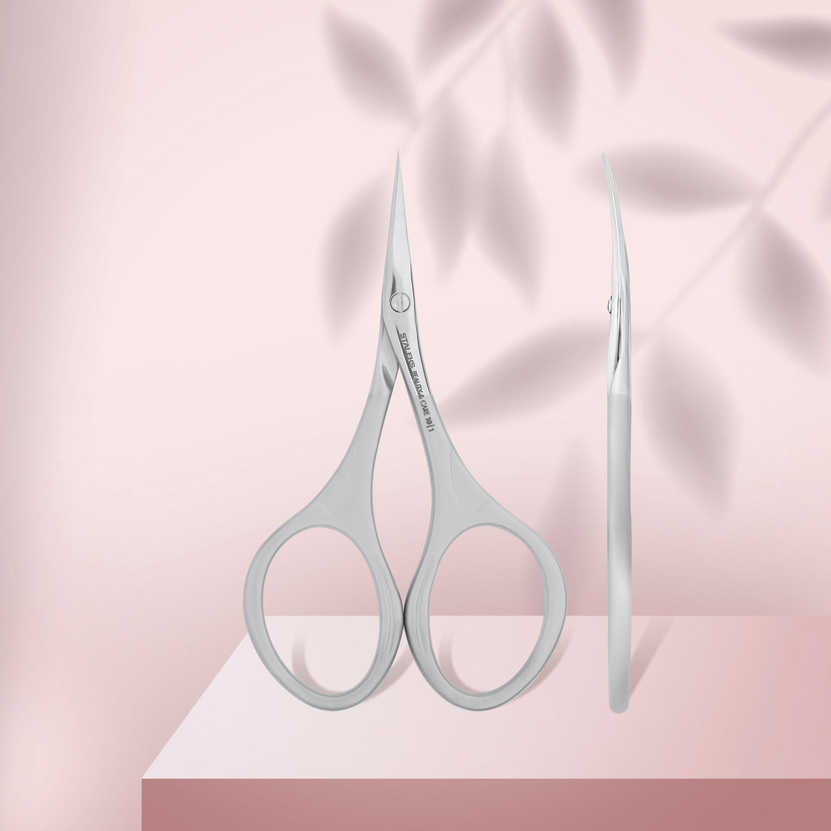 Matte cuticle scissors BEAUTY & CARE 10 TYPE 1