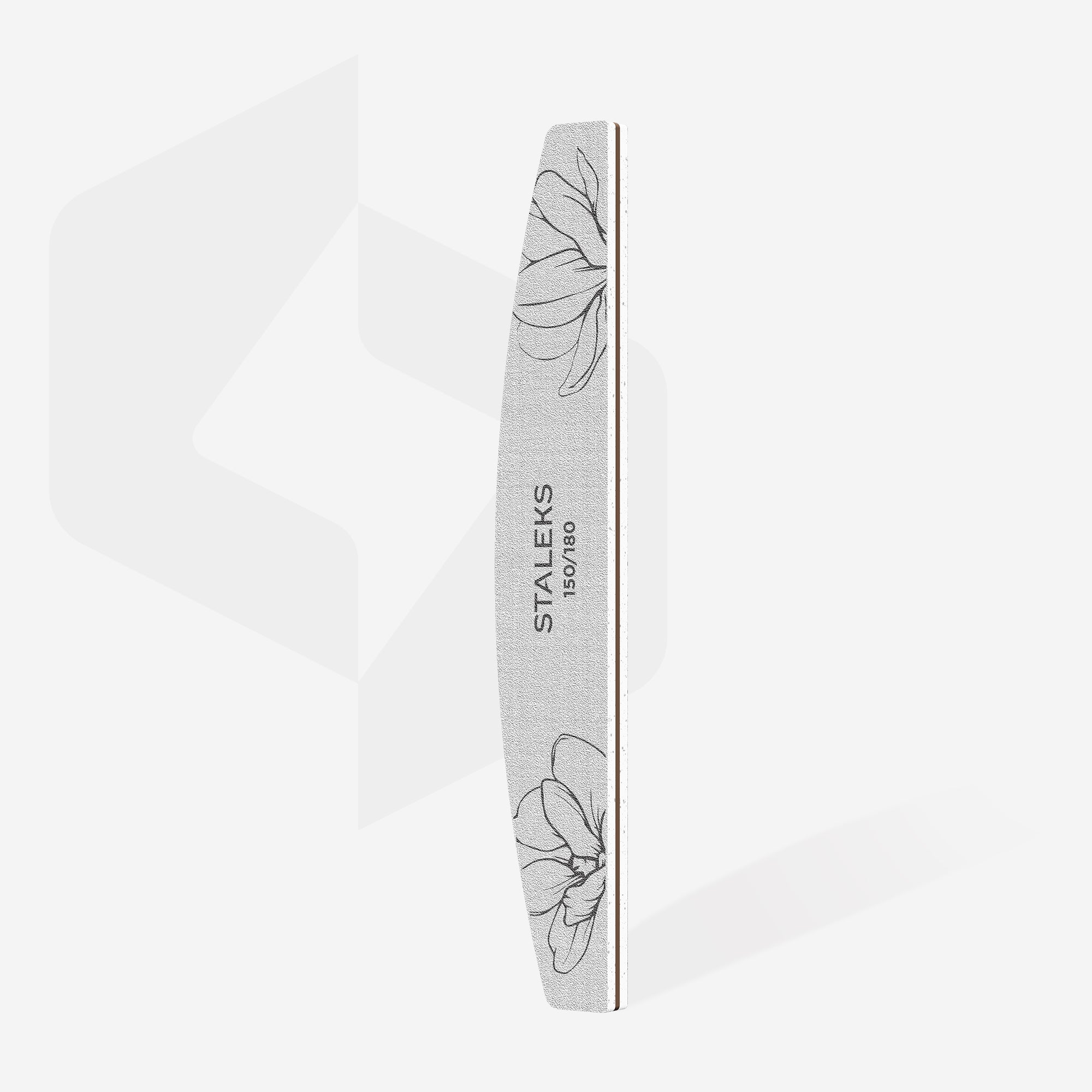 STALEKS EXPERT 40 Lima de uñas mineral media luna, grano 150/180 (25 uds.)