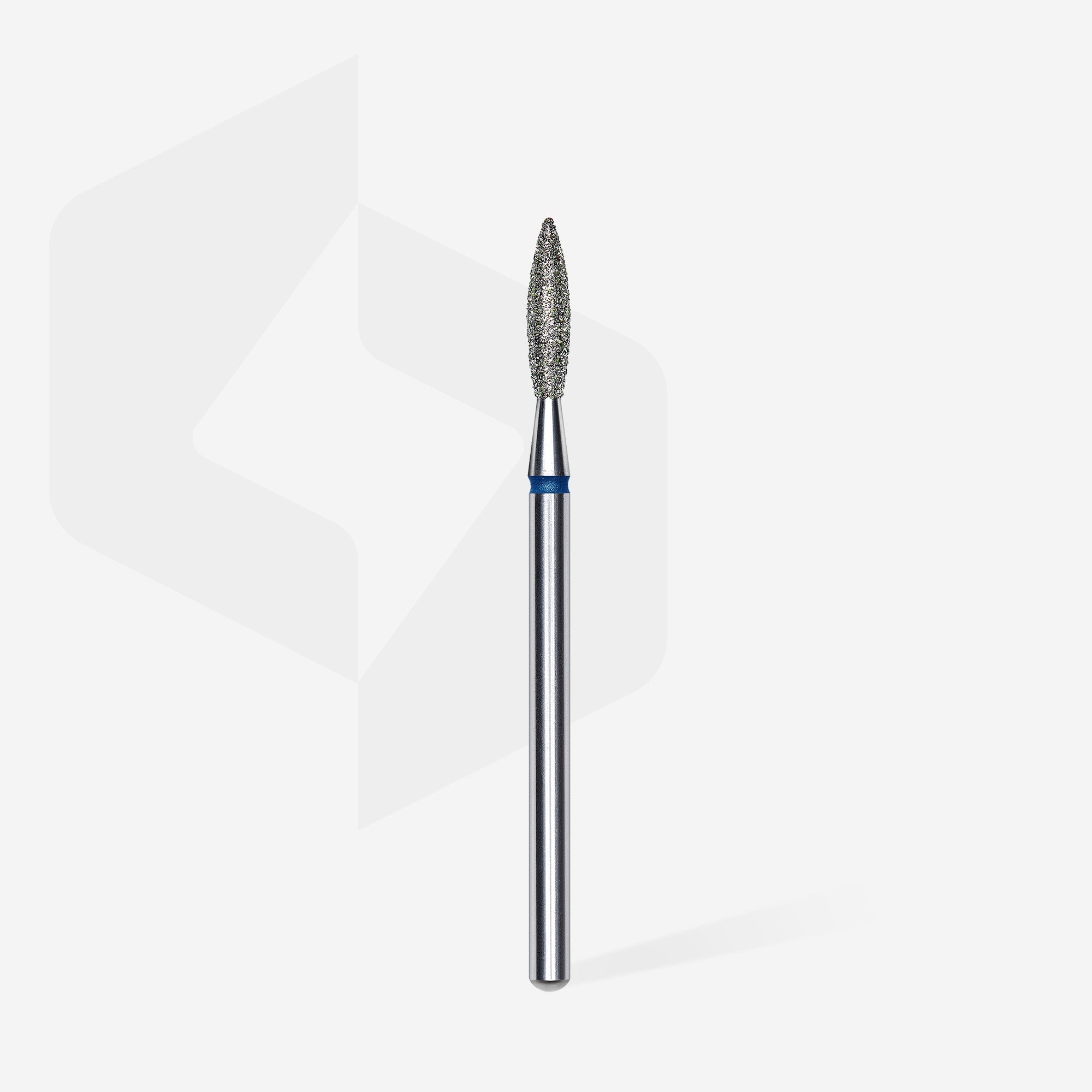 STALEKS EXPERT Fresa diamantada «Llama» azul, diámetro 2,3 mm, parte de trabajo 10 mm