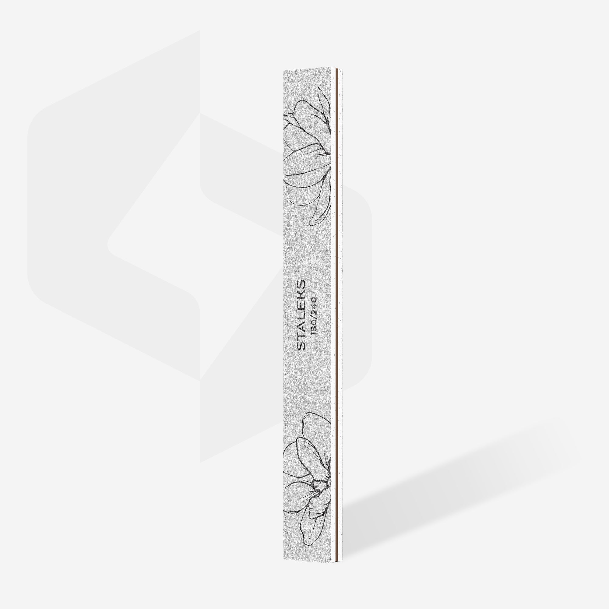 STALEKS EXPERT 20 Straight mineral nail file, 180/240 grit (25 pc)