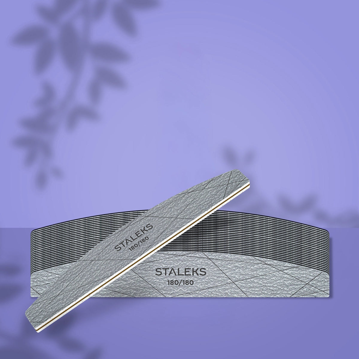 STALEKS SMART 40 Mineral nail file crescent 180/180 grit (25 pcs)