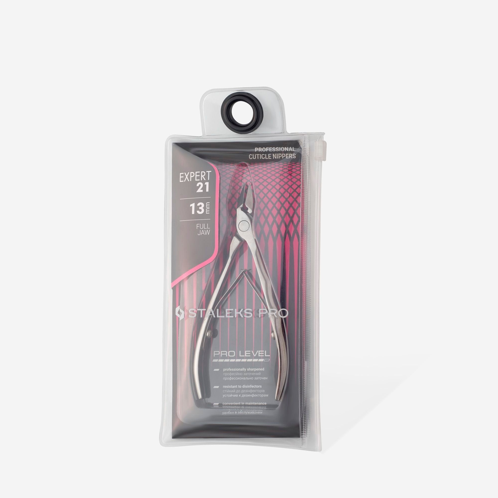 STALEKS EXPERT 21 Professional cuticle nippers, 10 mm