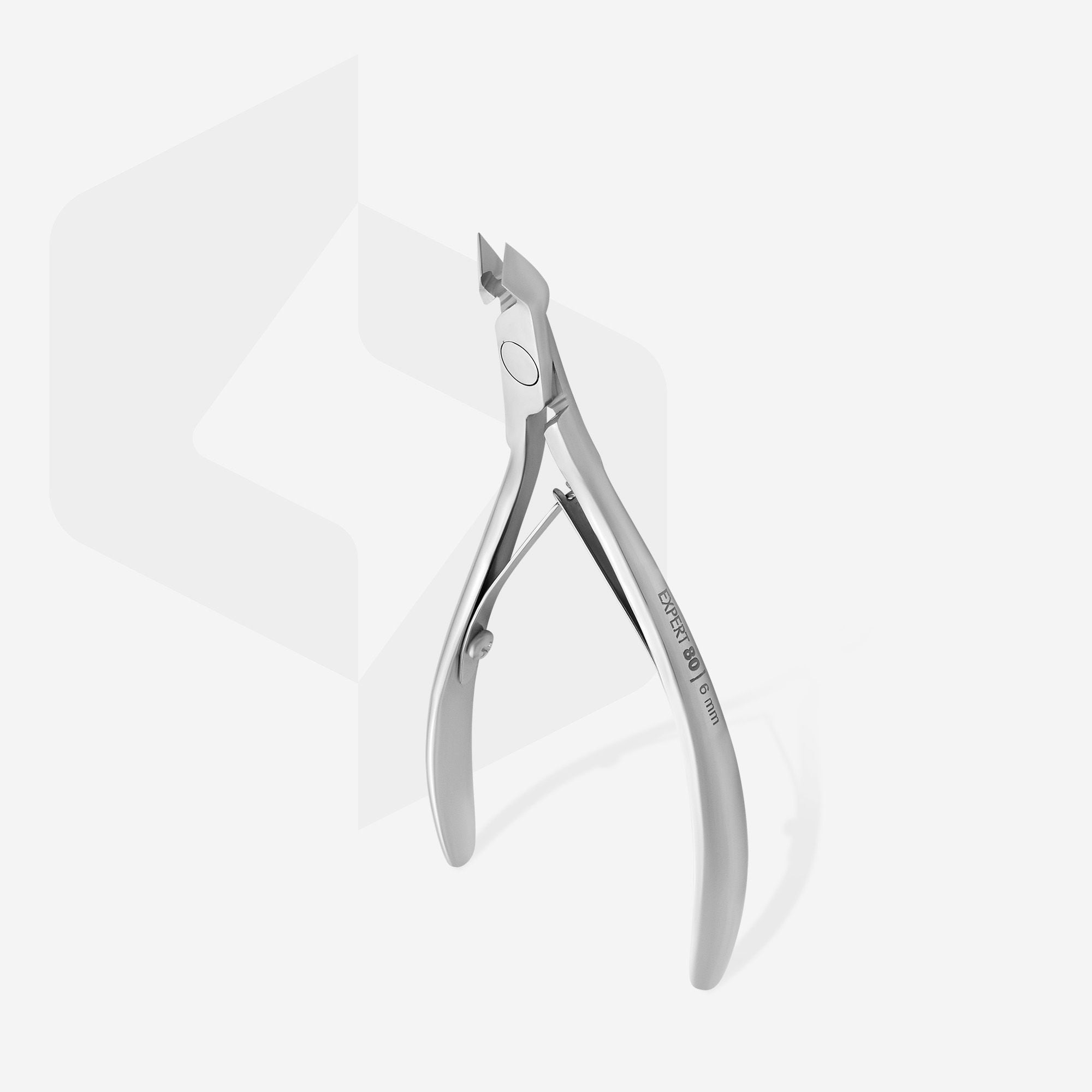 STALEKS EXPERT 80 Alicates profesionales para la piel, 6 mm