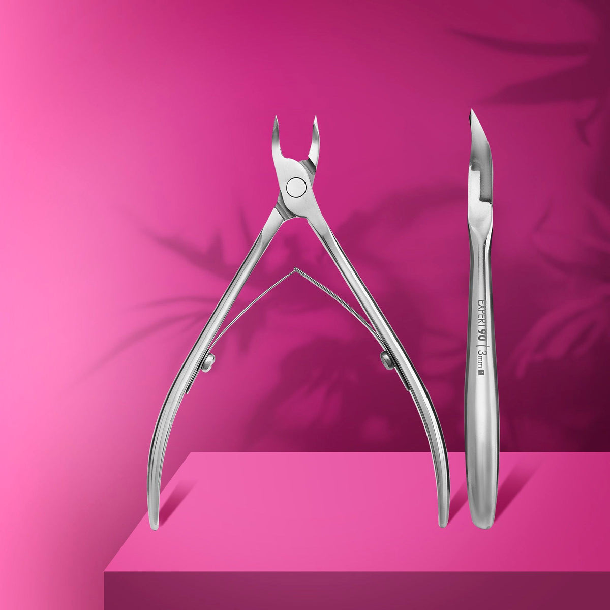 STALEKS EXPERT 90 Alicates profesionales para la piel, 3 mm