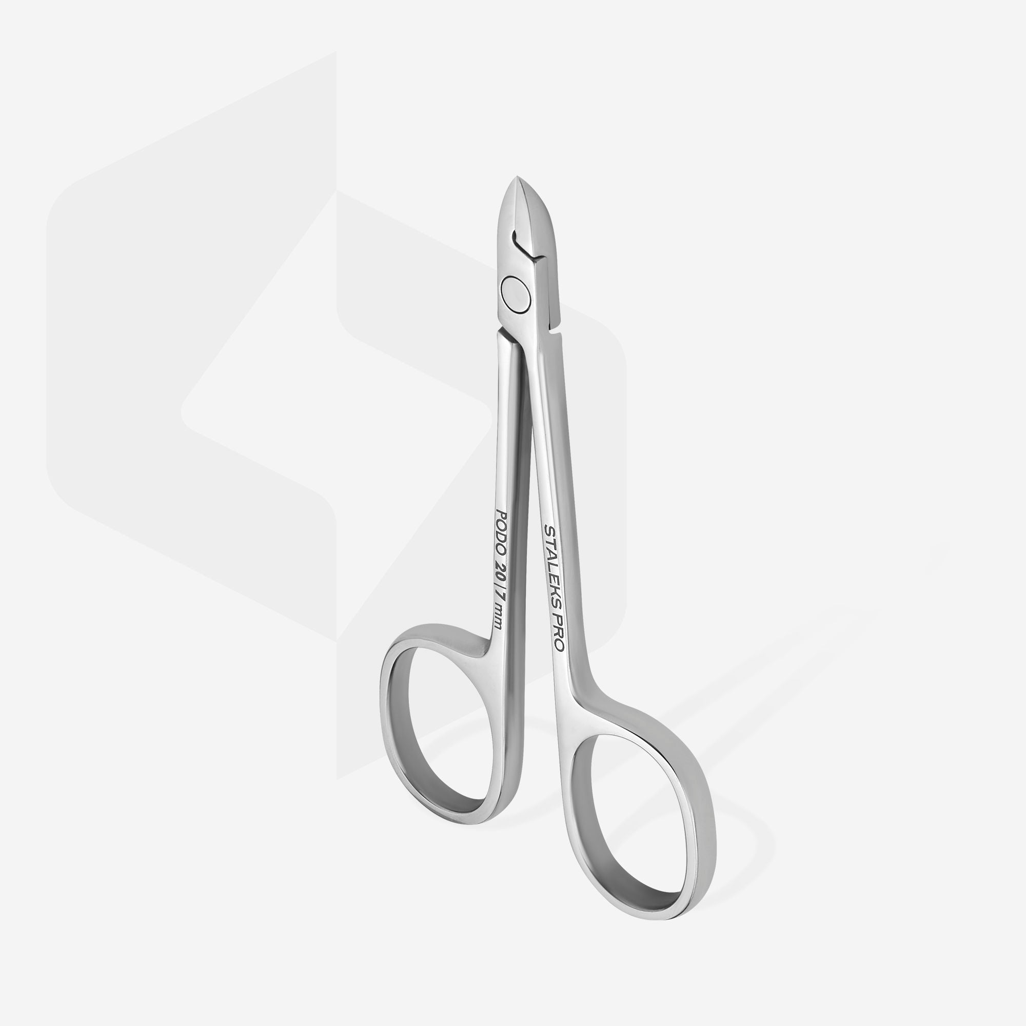 Podology scissors style nippers for cuticle and callus PODO 20