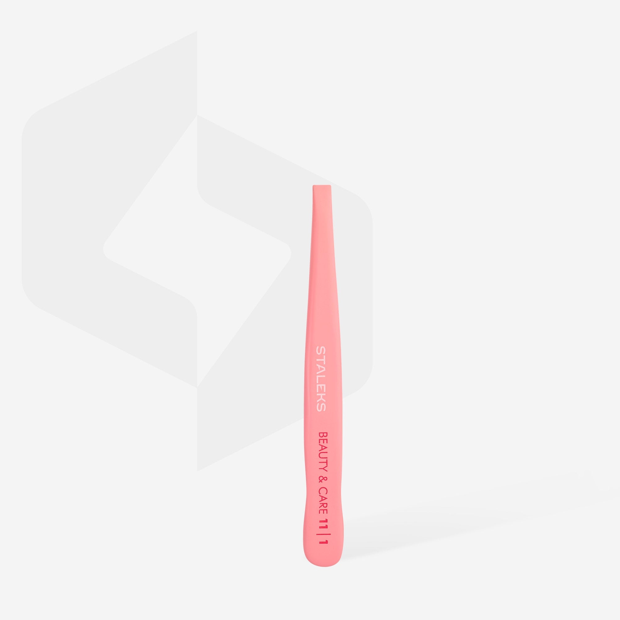 Eyebrow tweezers BEAUTY & CARE 11 TYPE 1 (wide straight)