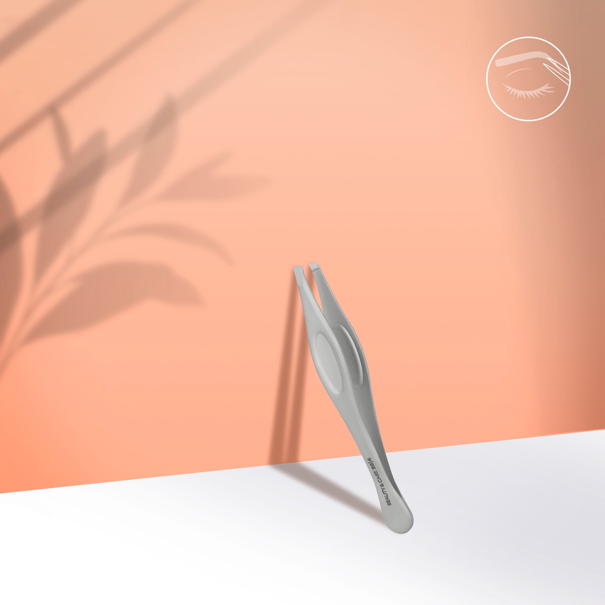 Pinzas para cejas BEAUTY & CARE 20 TYPE 4 (biselado estrecho)