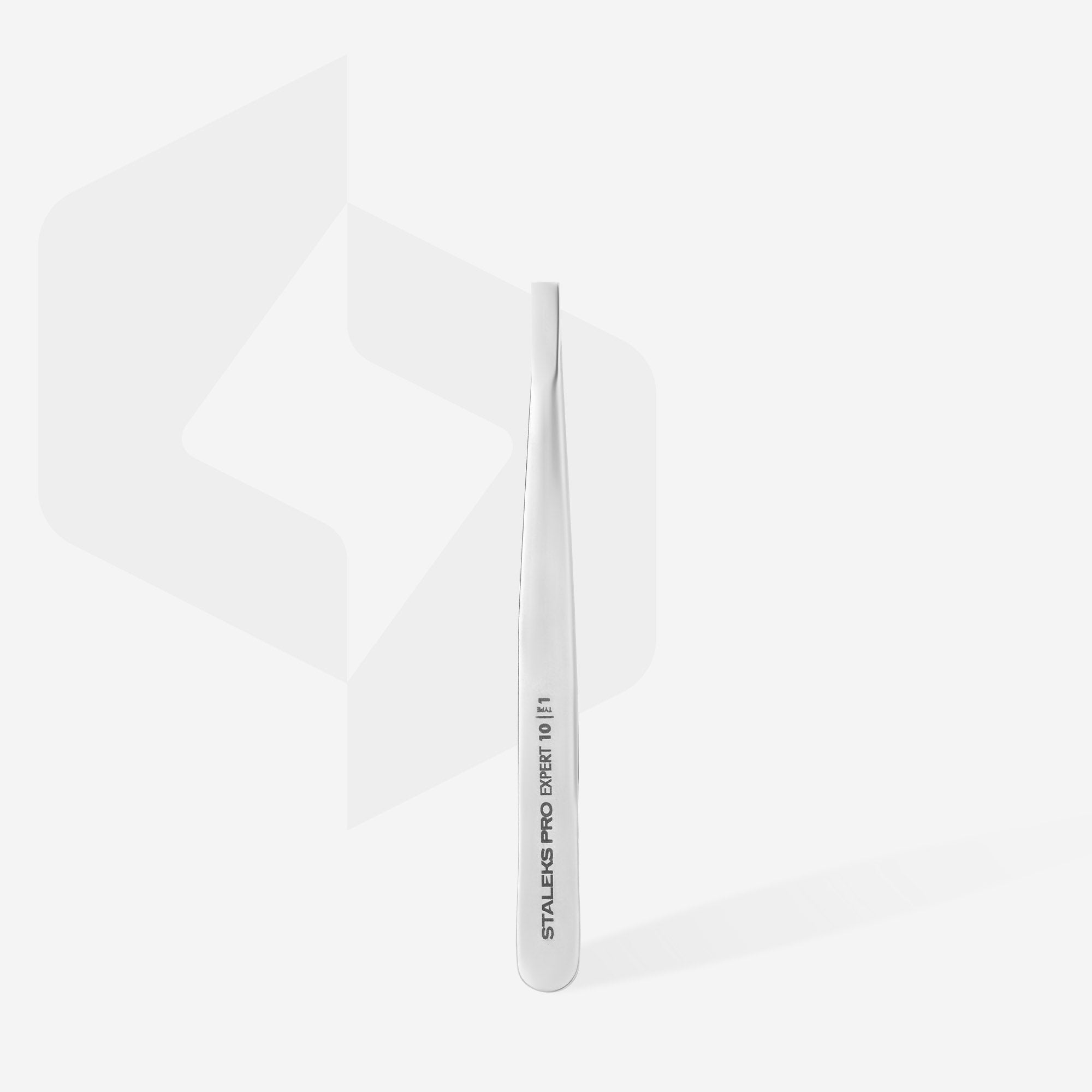 STALEKS EXPERT 10 TYPE 1 Professional eyebrow tweezers wide straight