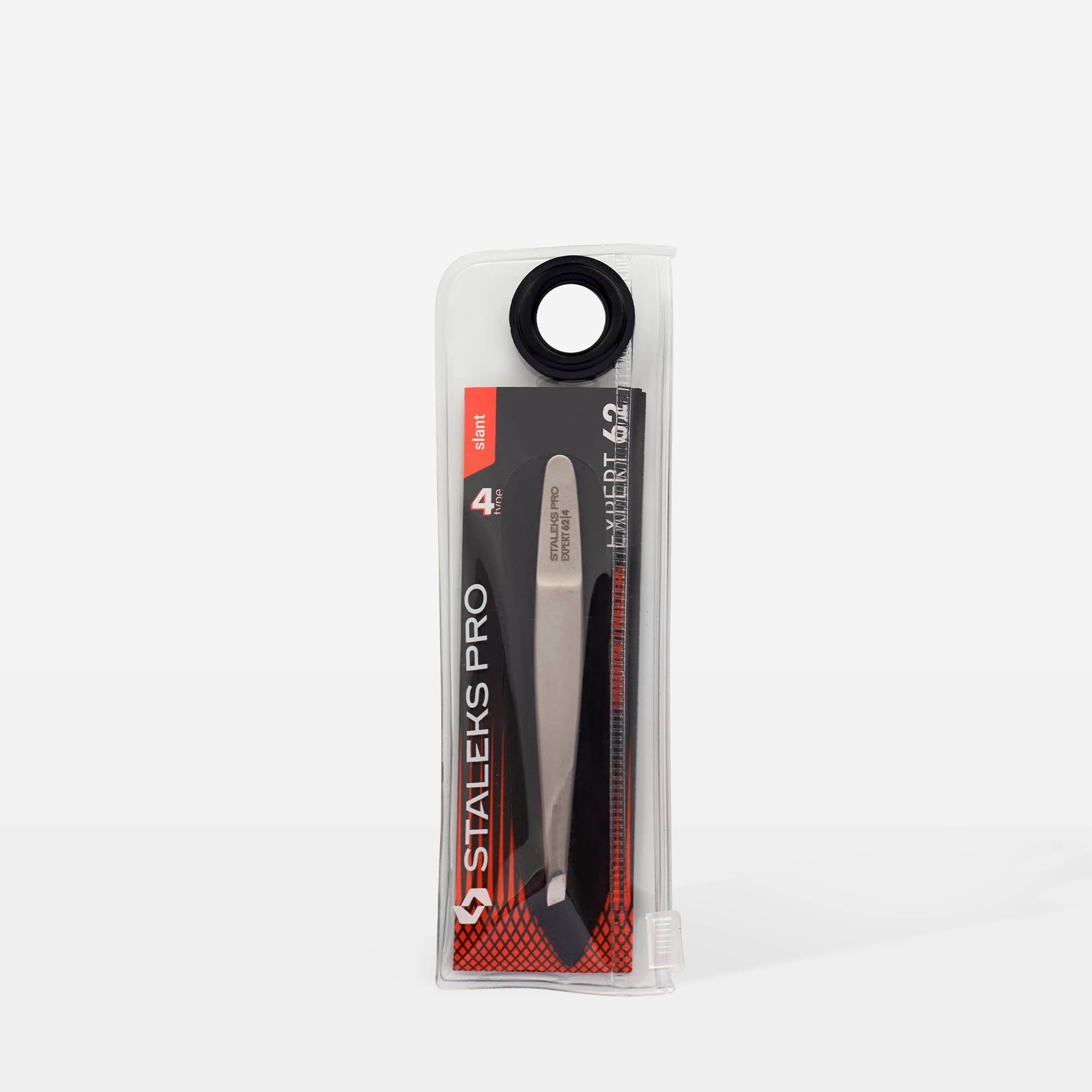 STALEKS EXPERT 62 TYPE 4 Professional eyebrow tweezers narrow beveled
