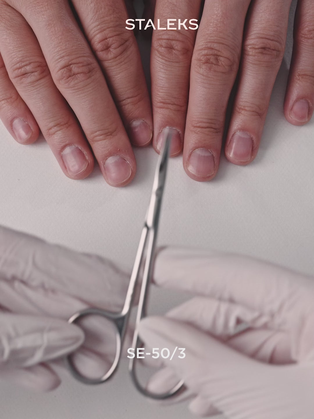 Cargar vídeo: STALEKS EXPERT 50 TYPE 3 Tijeras profesionales para cutículas