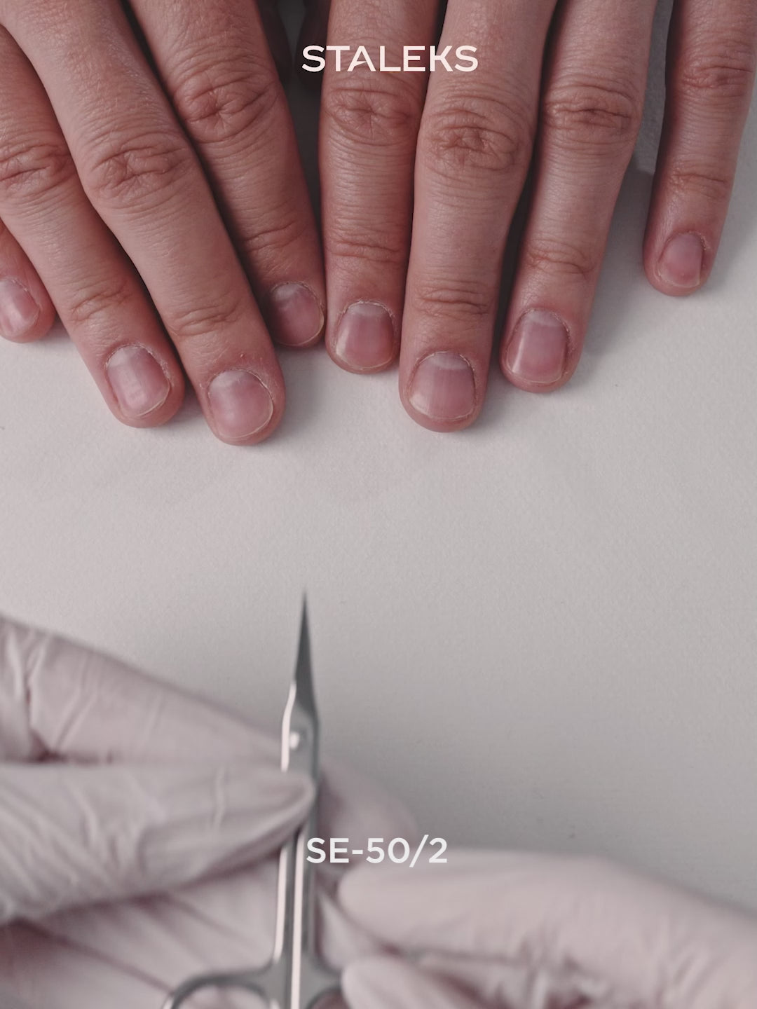 Cargar vídeo: STALEKS EXPERT 50 TYPE 2 Tijeras profesionales para cutículas