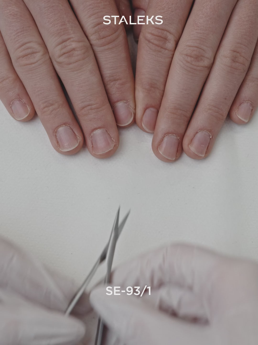 Cargar vídeo: STALEKS EXPERT 93 TYPE 1 Pinzas profesionales para cutículas con gancho