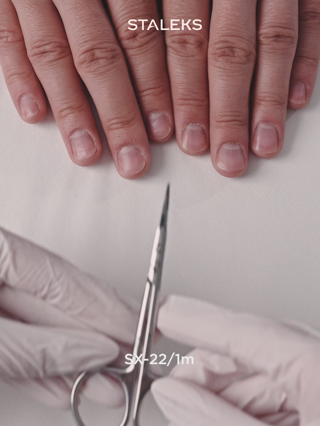Cargar vídeo: STALEKS EXCLUSIVE 22 TYPE 1 Tijeras profesionales para cutículas