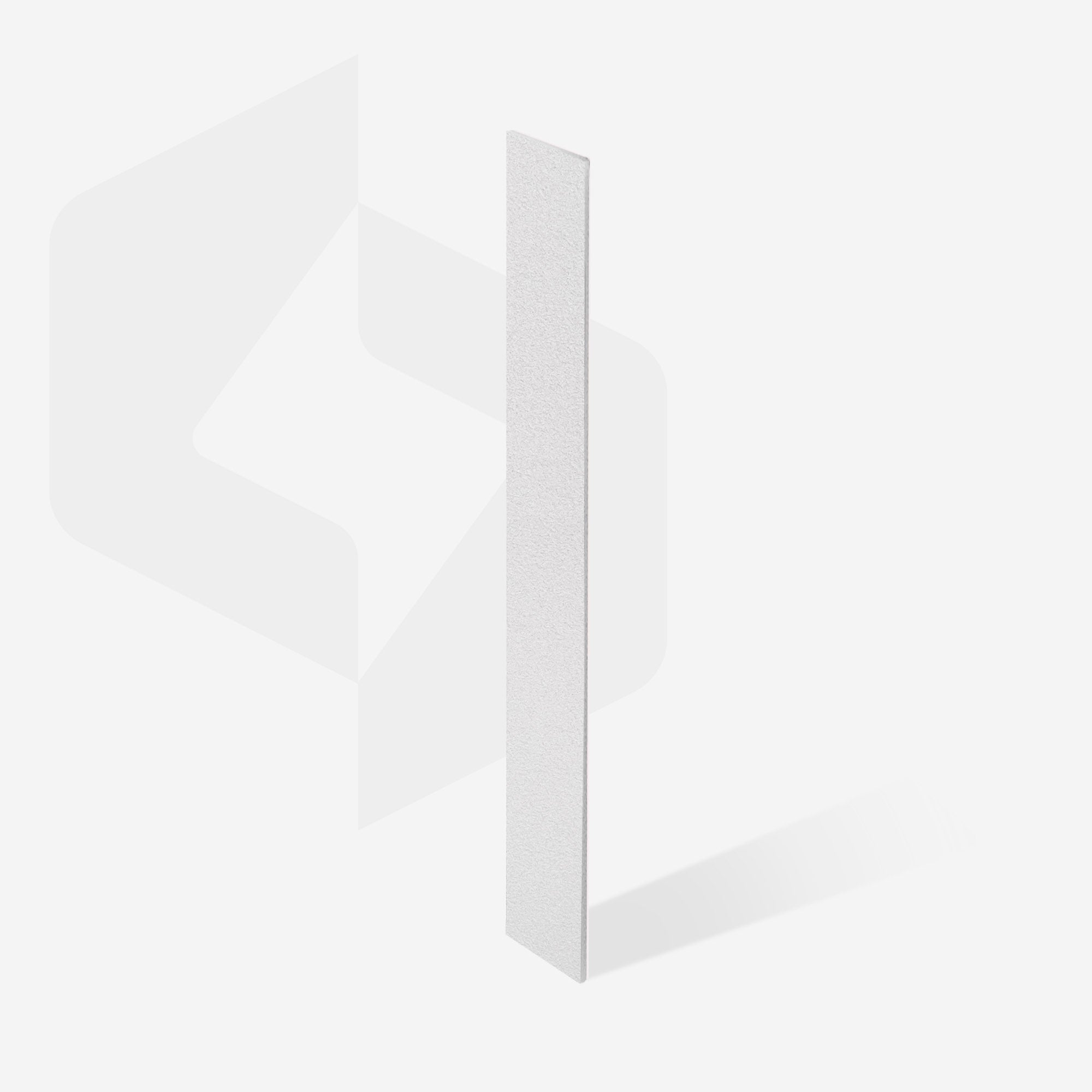 STALEKS EXPERT 20 Adhesive nail files for straight base on a soft foam layer, 180 grit (30 pcs)