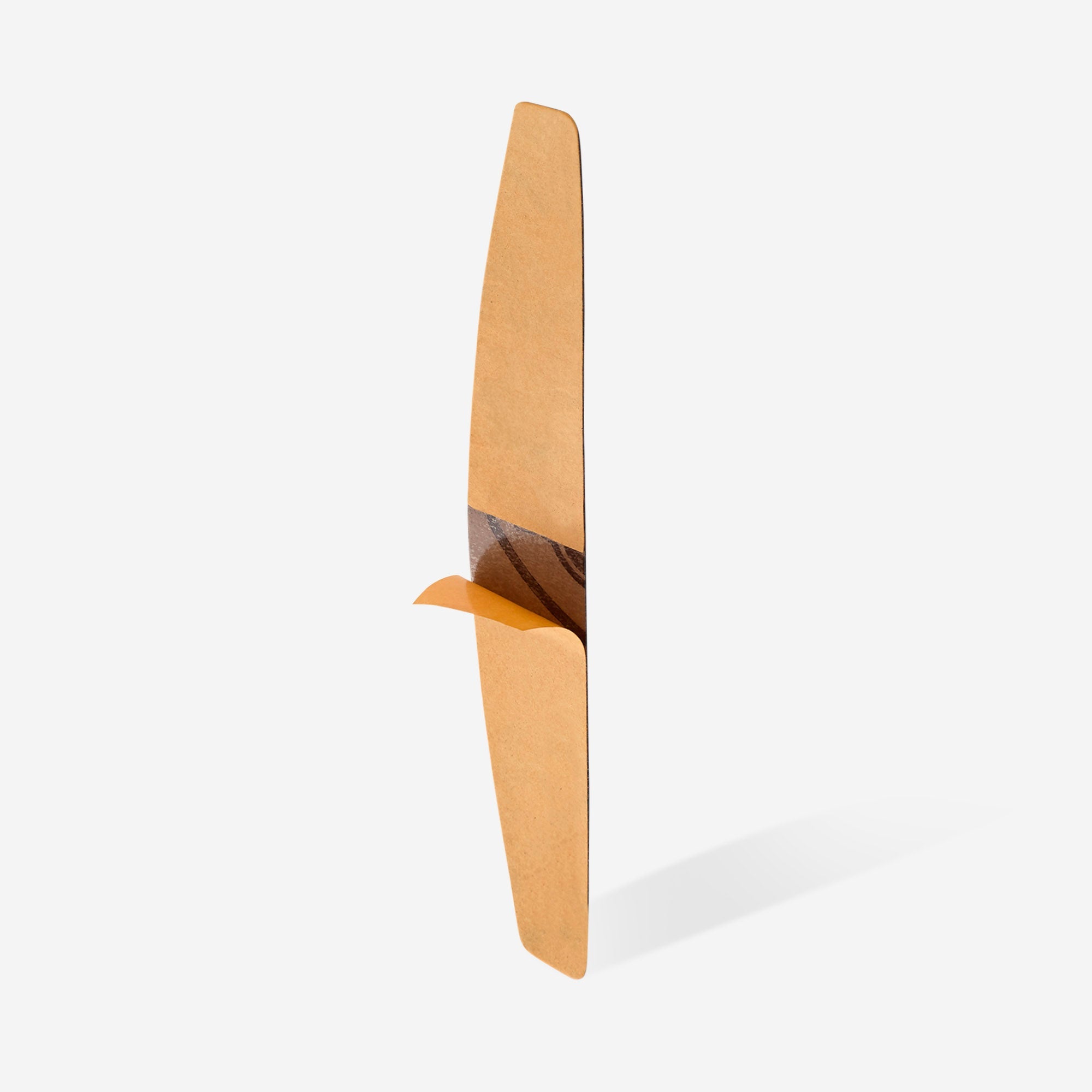 Archivos desechables blancos para lima de uñas en forma de media luna EXPERT 42 (50 piezas)