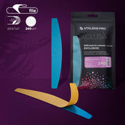 Disposable files for crescent nail file EXCLUSIVE 42, 240 grit (50 pcs)