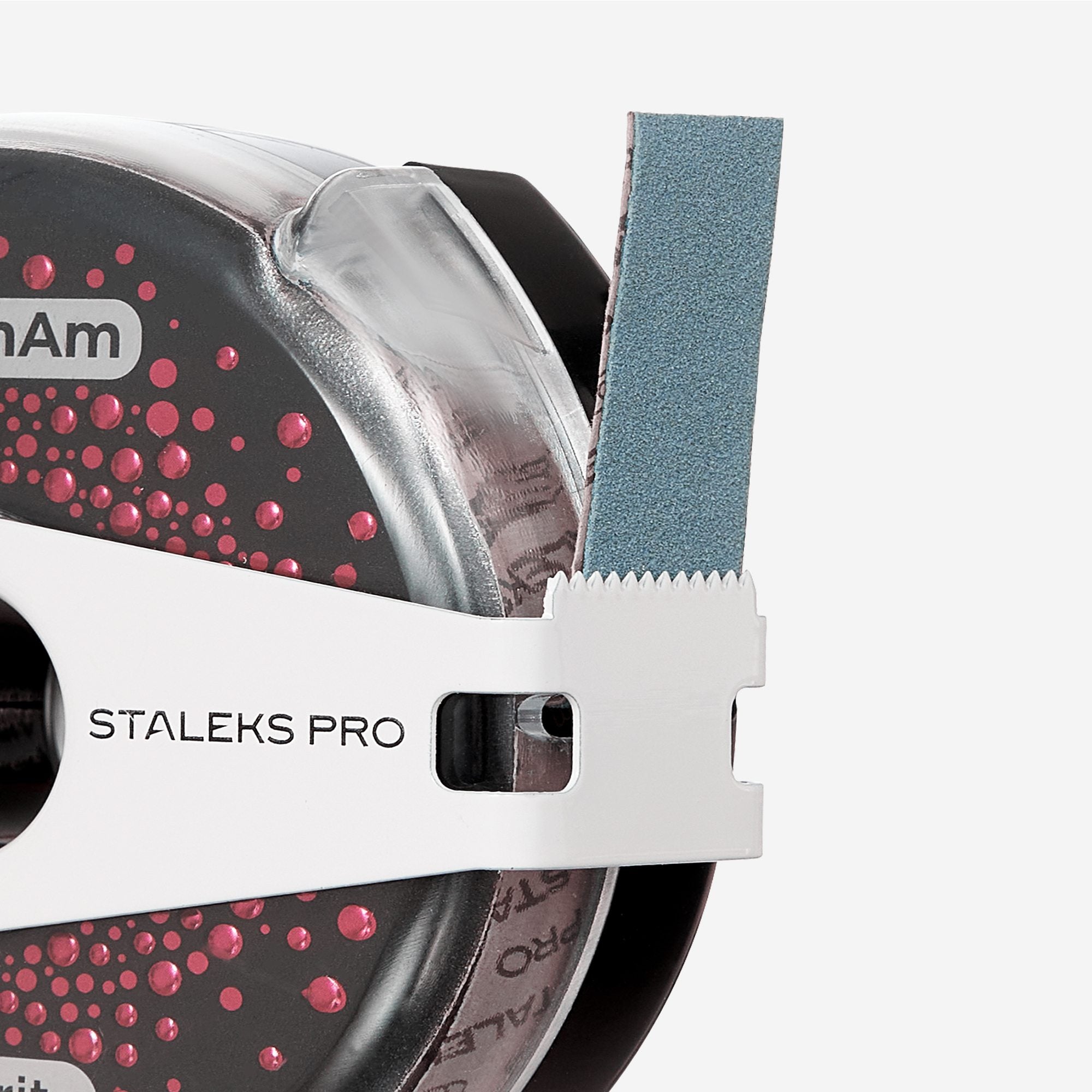 Disposable abrasive tape papmAm EXCLUSIVE  in a plastic case