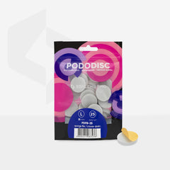 Disposable files-sponges for pedicure disc PODODISC L EXPERT 25 (25 pcs)